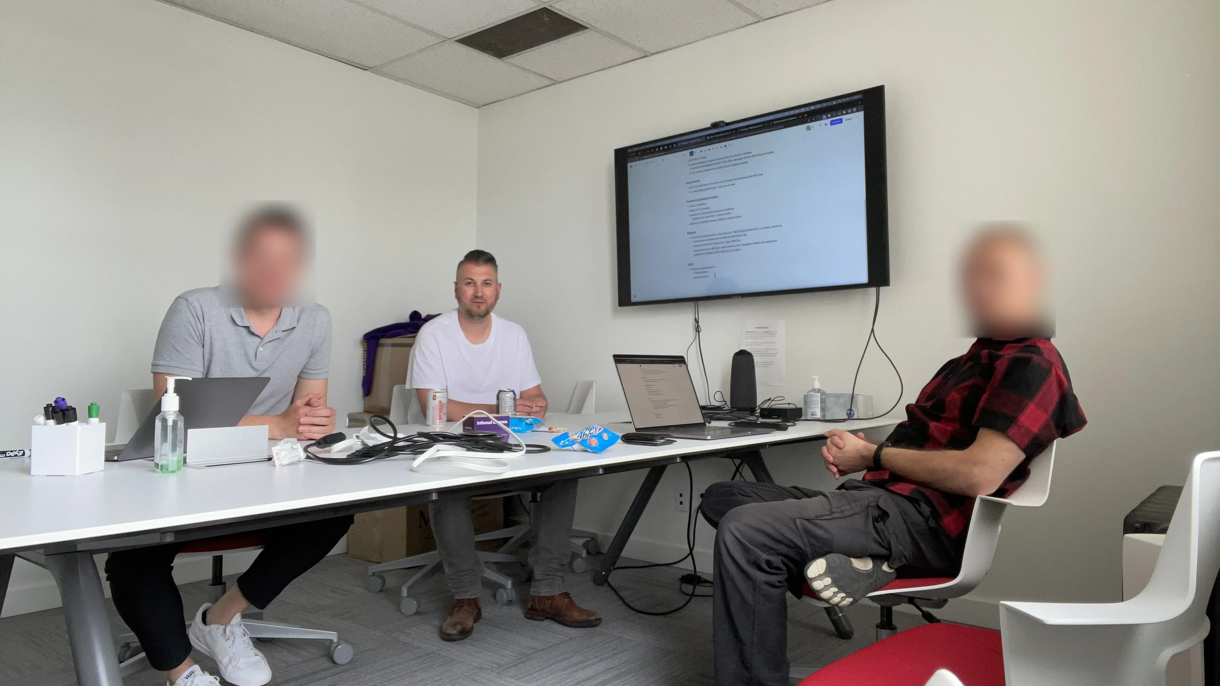 A working session in Vancouver, June 2022
